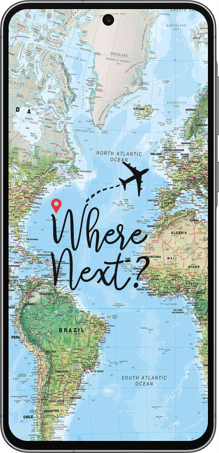 TPU чехол Подорож для Samsung Galaxy A56 - 4503b-3882 изображение 