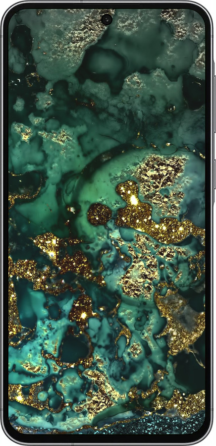 TPU чехол Мармур золото багатство для Samsung Galaxy A56 - 5419b-3882 изображение 