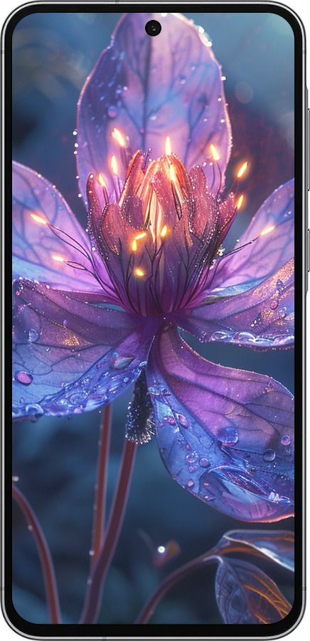 TPU чехол Магический цветок для Samsung Galaxy A56 - 6038b-3882 изображение 