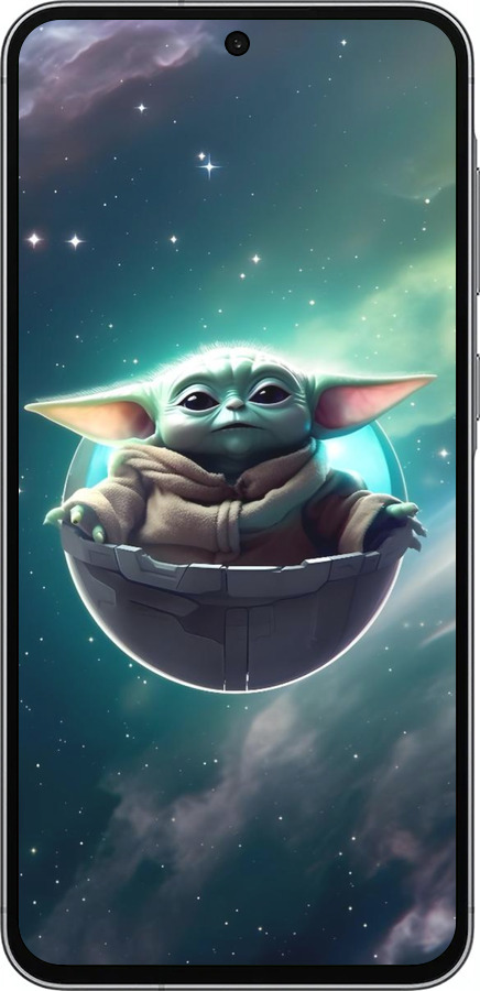 TPU чехол Малышь йода для Samsung Galaxy A56 - 6294b-3882 изображение 
