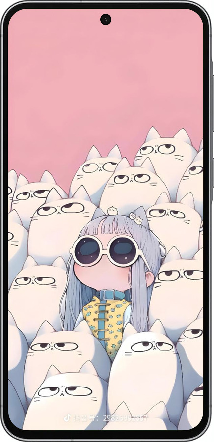 TPU чехол Малышка с котами для Samsung Galaxy A56 - 6295b-3882 изображение 