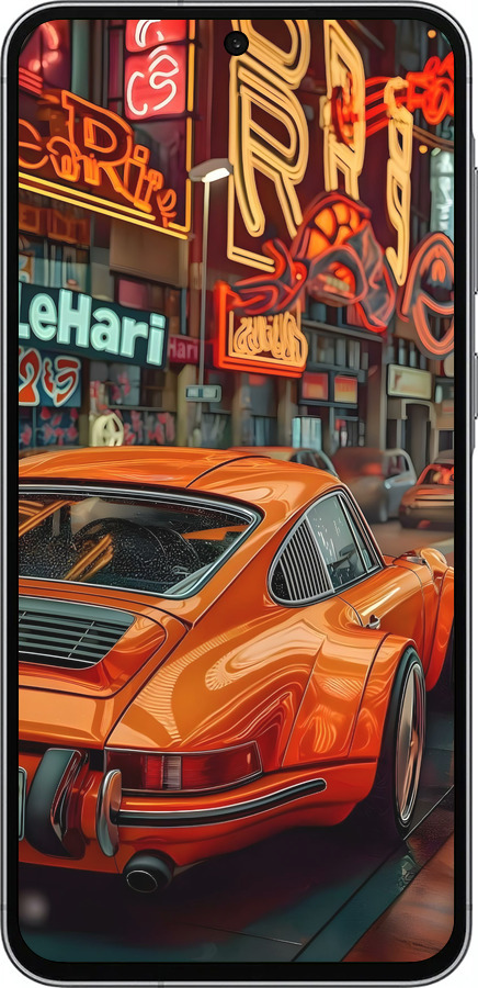 TPU чехол Порше для Samsung Galaxy A56 - 6334b-3882 изображение 