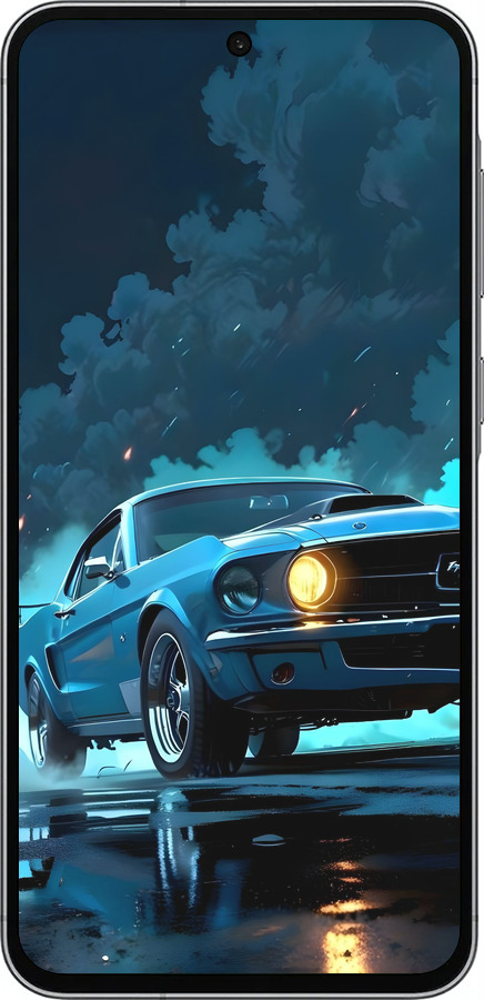 TPU чехол Форд мустанг для Samsung Galaxy A56 - 6374b-3882 изображение 