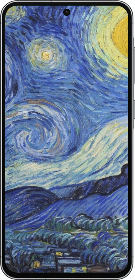 TPU чехол «Звездная ночь» Винсента Ван Гога для Samsung Galaxy A56 - 6433b-3882 изображение 