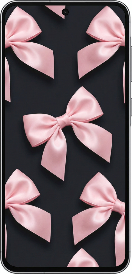 TPU чехол Coquette Ribbons Dark Coquette для Samsung Galaxy A56 - 6767b-3882 изображение 