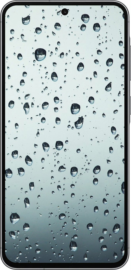 TPU чехол Стекло в каплях для Samsung Galaxy A56 - 848b-3882 изображение 