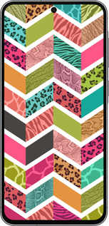 Силиконовый чехол Шеврон v3 для Samsung Galaxy A56 - 1058u-3882 изображение 