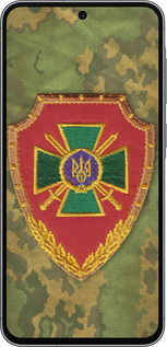 Силіконовий чехол Прикордона служба України  для Samsung Galaxy A56 - 1091u-3882 изображение 