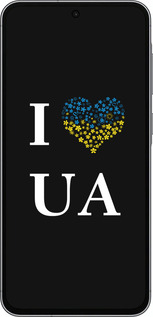 Силіконовий чехол I love UA для Samsung Galaxy A56 - 1112u-3882 изображение 