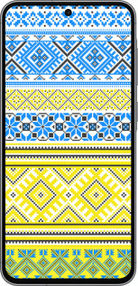 Силіконовий чехол Вишиванка 40 для Samsung Galaxy A56 - 1174u-3882 изображение 