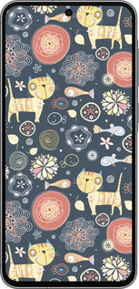 Силиконовый чехол Котята v4 для Samsung Galaxy A56 - 1224u-3882 изображение 