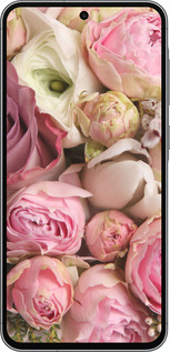 Силиконовый чехол Розы v2 для Samsung Galaxy A56 - 2320u-3882 изображение 