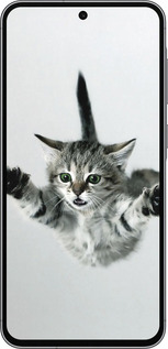 Силиконовый чехол Летящий котёнок для Samsung Galaxy A56 - 2322u-3882 изображение 