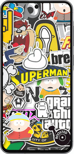 Силіконовий чехол Popular logos для Samsung Galaxy A56 - 4023u-3882 изображение 