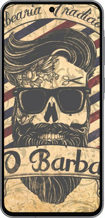 Силиконовый чехол Barber Shop для Samsung Galaxy A56 - 4097u-3882 изображение 