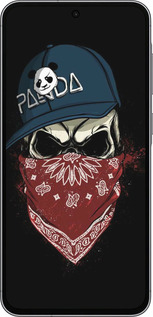 Силіконовий чехол Череп в кепці для Samsung Galaxy A56 - 4127u-3882 изображение 