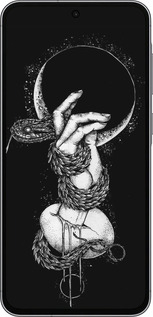 Силіконовий чехол Змія в руці для Samsung Galaxy A56 - 4149u-3882 изображение 