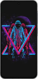 Силиконовый чехол Astronomical для Samsung Galaxy A56 - 4153u-3882 изображение 