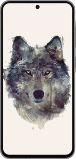 Силиконовый чехол Волк-арт для Samsung Galaxy A56 - 4163u-3882 изображение 