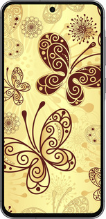 Силіконовий чехол Красиві метелики для Samsung Galaxy A56 - 4170u-3882 изображение 