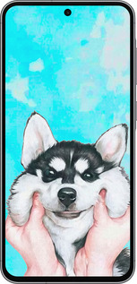 Силиконовый чехол Улыбнись для Samsung Galaxy A56 - 4276u-3882 изображение 