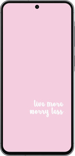 Силіконовий чехол Живи більше для Samsung Galaxy A56 - 4347u-3882 изображение 