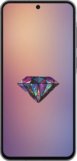 Силиконовый чехол Диамант для Samsung Galaxy A56 - 4352u-3882 изображение 