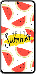 Силиконовый чехол Hello Summer для Samsung Galaxy A56 - 4356u-3882 изображение 