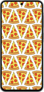 Силіконовий чехол Піца для Samsung Galaxy A56 - 4408u-3882 изображение 