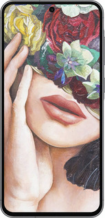 Силиконовый чехол Head Flower для Samsung Galaxy A56 - 4460u-3882 изображение 