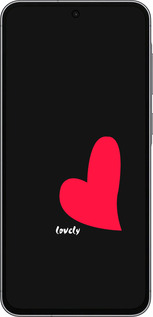 Силиконовый чехол Lovely для Samsung Galaxy A56 - 4580u-3882 изображение 