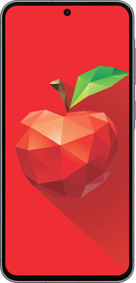 Силиконовый чехол Яблоко для Samsung Galaxy A56 - 4696u-3882 изображение 