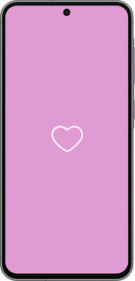 Силиконовый чехол Сердце 2 для Samsung Galaxy A56 - 4863u-3882 изображение 