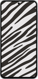 Силиконовый чехол Классическая зебра для Samsung Galaxy A56 - 4874u-3882 изображение 
