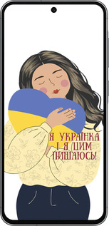 Силіконовий чехол Українка v2 для Samsung Galaxy A56 - 5264u-3882 изображение 