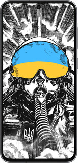 Силиконовый чехол Призрак Киева v3 для Samsung Galaxy A56 - 5307u-3882 изображение 