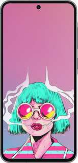 Силиконовый чехол Поп арт девушка для Samsung Galaxy A56 - 5378u-3882 изображение 