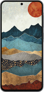 Силіконовий чехол Захід гори для Samsung Galaxy A56 - 5434u-3882 изображение 