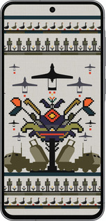 Силиконовый чехол Вышиванка UA для Samsung Galaxy A56 - 5446u-3882 изображение 