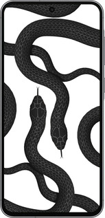 Силиконовый чехол Змеи для Samsung Galaxy A56 - 5473u-3882 изображение 