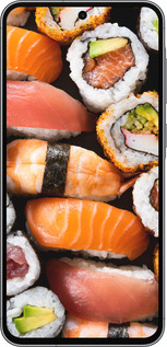 Силіконовий чехол Суші v3 для Samsung Galaxy A56 - 5540u-3882 изображение 