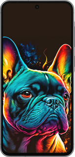 Силиконовый чехол Яркий бульдог для Samsung Galaxy A56 - 5547u-3882 изображение 