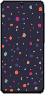 Силиконовый чехол Горошек v2 для Samsung Galaxy A56 - 5599u-3882 изображение 