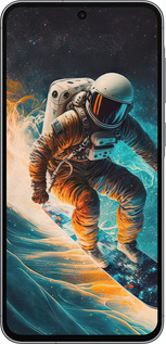 Силиконовый чехол Сноубордист для Samsung Galaxy A56 - 5604u-3882 изображение 