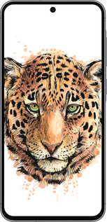 Силіконовий чехол Леопард v2 для Samsung Galaxy A56 - 5606u-3882 изображение 