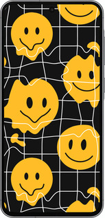 Силиконовый чехол Смайлы v3 для Samsung Galaxy A56 - 5623u-3882 изображение 