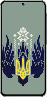 Силиконовый чехол Тризуб с крыльями для Samsung Galaxy A56 - 5640u-3882 изображение 