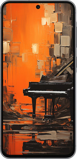 Силиконовый чехол Чехол для телефона Оранжевый Рояль для Samsung Galaxy A56 - 5937u-3882 изображение 