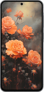 Силіконовий чехол Оранжеві троянди для Samsung Galaxy A56 - 5944u-3882 изображение 