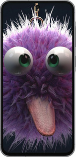 Силиконовый чехол Пушистик для Samsung Galaxy A56 - 6017u-3882 изображение 